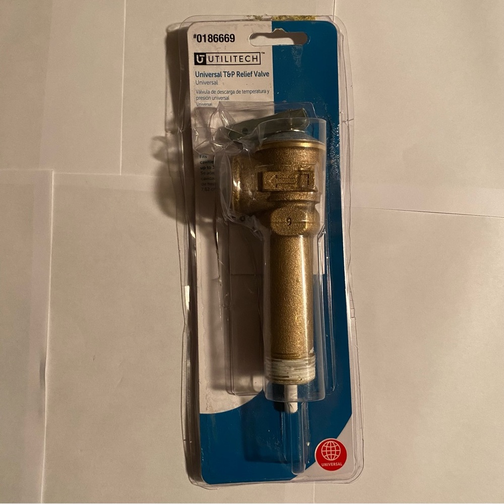Utilitech Universal T & P Relief Valve #0186669
